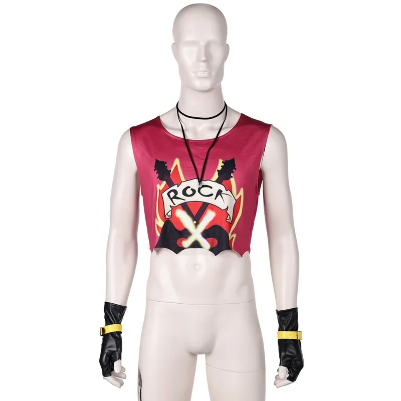 Gambit Cosplay Fantasy collana guanti abiti Movie X Super cattivo Costume travestimento uomini adulti Roleplay Fantasia abiti maschili