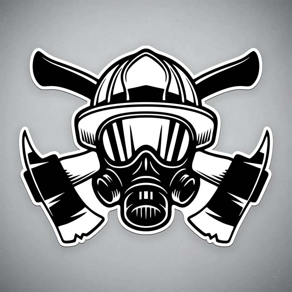 

Vinyl stickers for car "Fire gas" Vinyl Sticker Scratch-proof Exterior Spanish Humor Funny Adult Joke Decal Sticker Camping