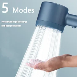 Xiaomi 5 modalità soffione doccia soffione doccia ad alta pressione filtro portatile rubinetto a pioggia rubinetto bagno bagno accessori per il bagno di casa