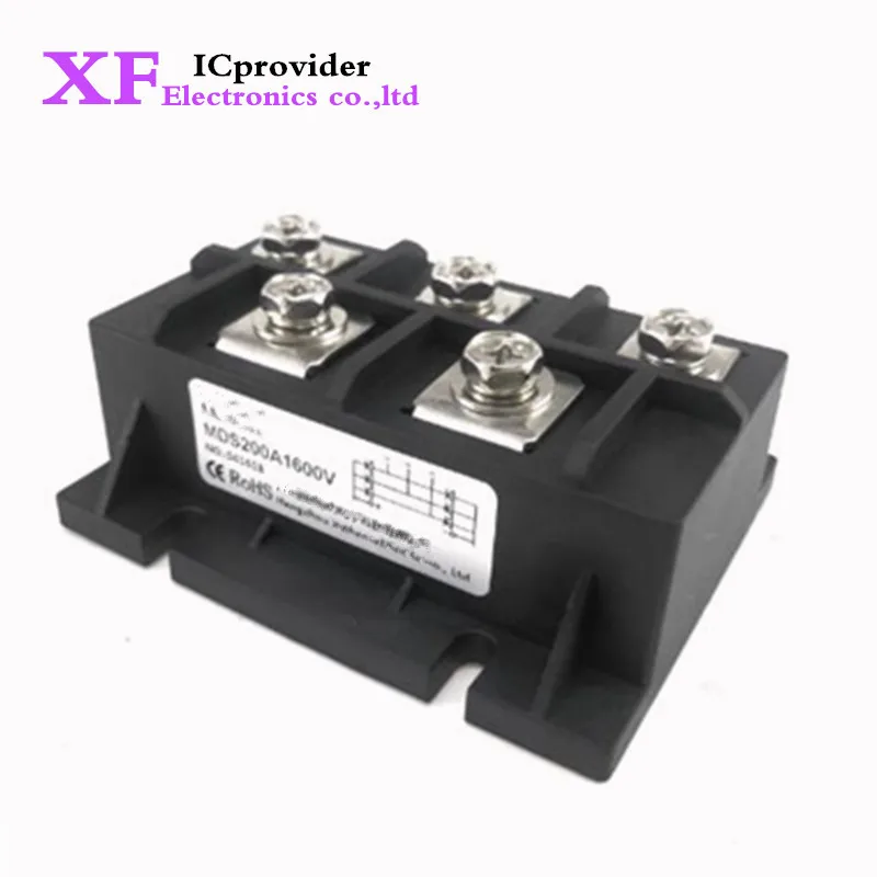 

MDS300A MDS400-16 200A 3-Phase Diode Bridge Rect 400A 1600V MDS300A-16 Three-phase Rectifier Module MDS200-16