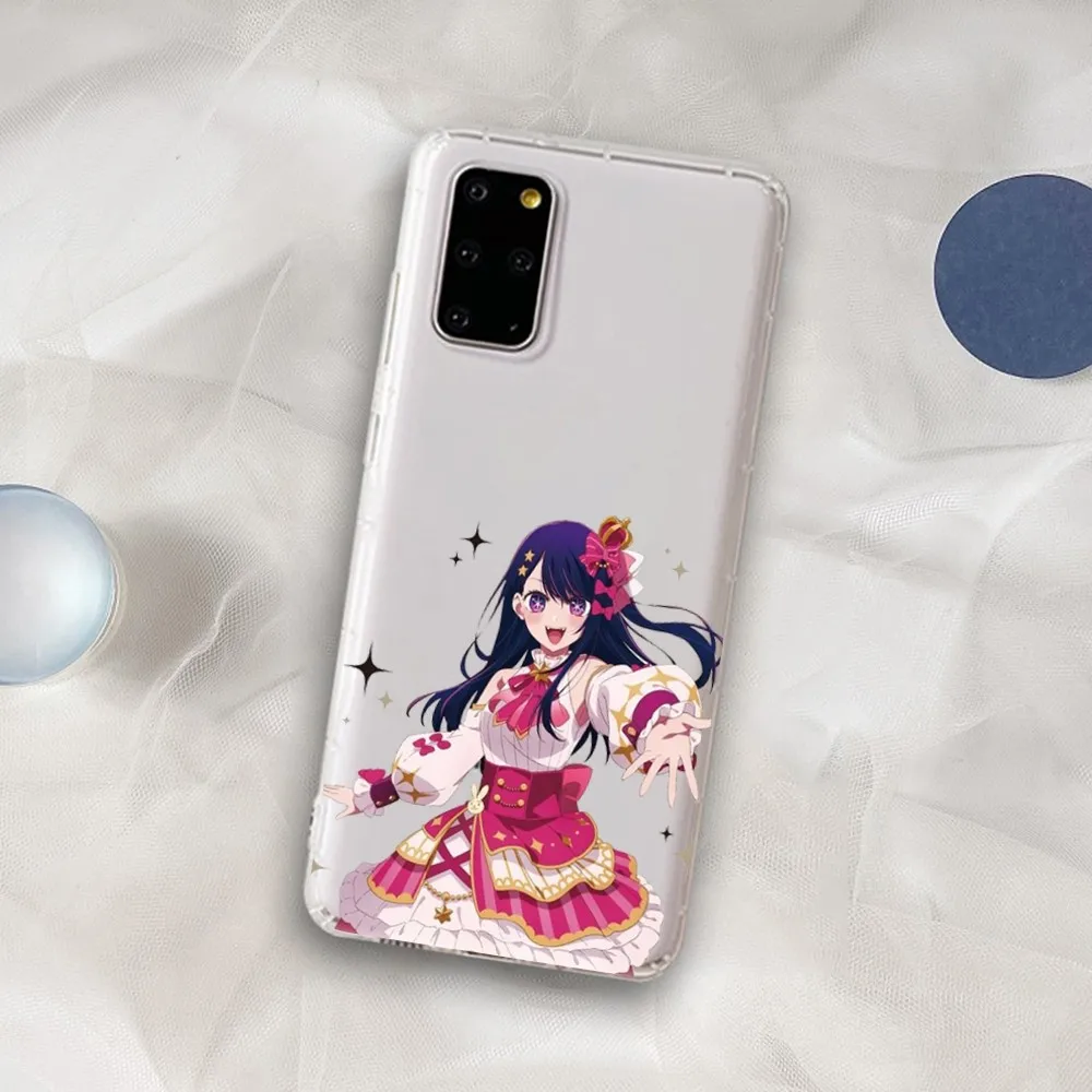 Hoshino Ai Oshi No Ko Phone Case For Samsung A12 21 30 31 51 52 70 71 For Redmi8 9 10 For Honor10 70 50 Clear Case