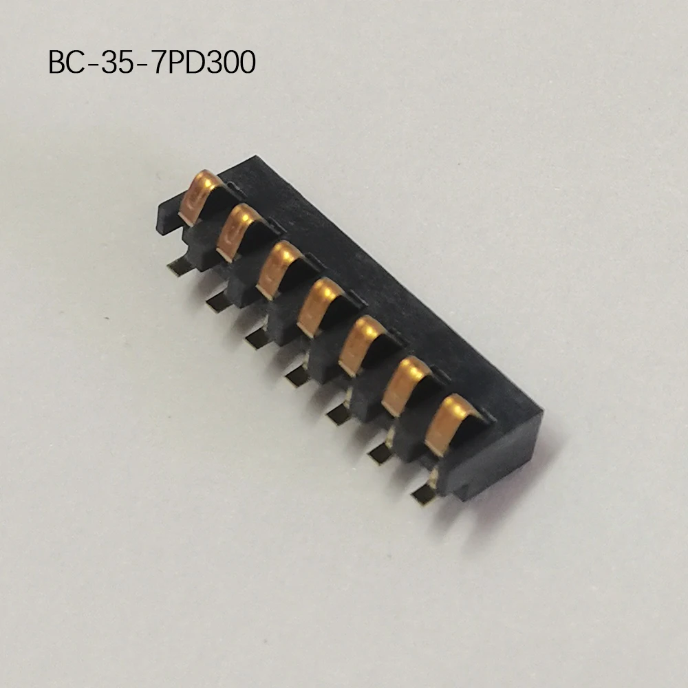 5 Stück B-35 B-45 B-70 Batterie-Federkontaktverbinder 2 3 4 5 6 7 Pin 4mm 4,25mm 2,54mm Rastermaß Batterie-Kontaktbuchse – Detail 22
