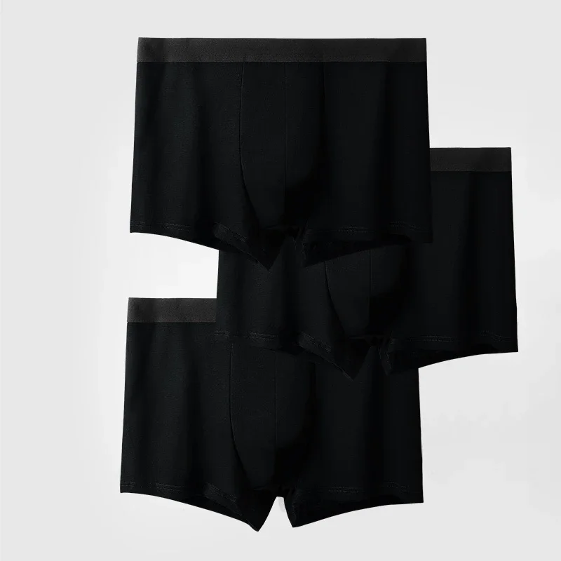 

2PCS men's pure cotton underwear men's loose cotton four-corner breathable large size comfortable summer thin underpants