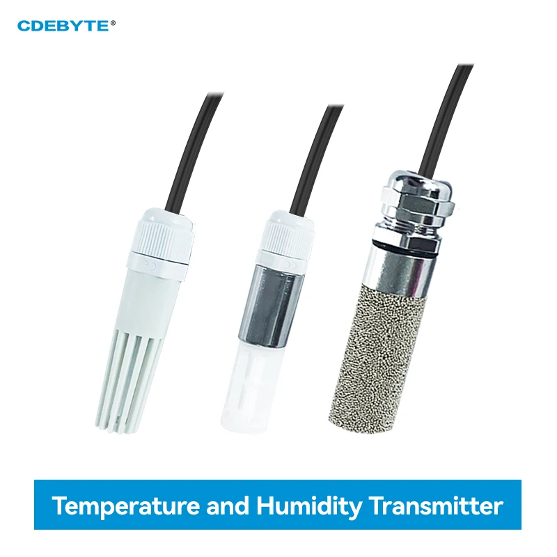 RS485 Probe-Type Temperature and Humidity Transmitter Modbus CDEBYTE KTH2-R-M KTH2-R-PE KTH2-R-PVC Reverse Polarity Protection