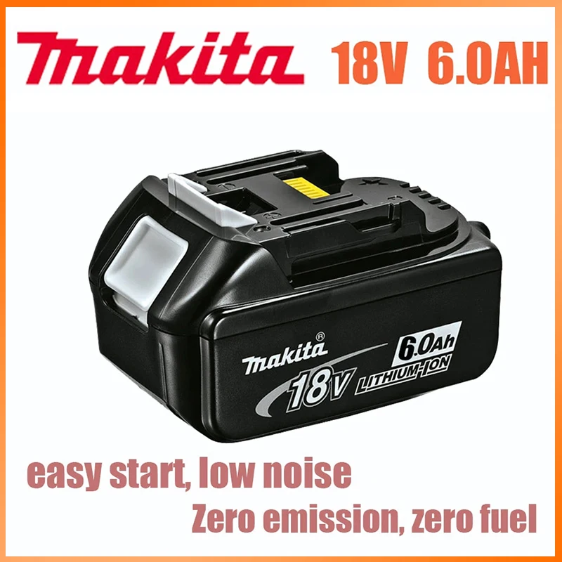 

Makita Original 18VMakita 6000mAh Lithium ion RechargeableBattery 18VDrill Replacement Batteries BL1860 BL1830 BL1850 BL1860B