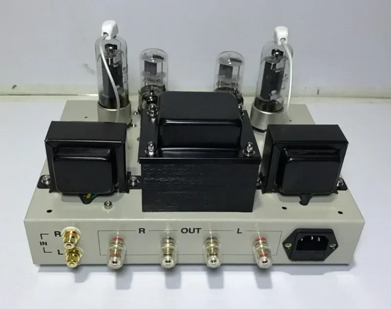 

6Z4 Rectifier 6G2P Push 6p13p Vacuum Tube Single Ended Class A 6W+6W Dual Channel Home Audio Amplifier