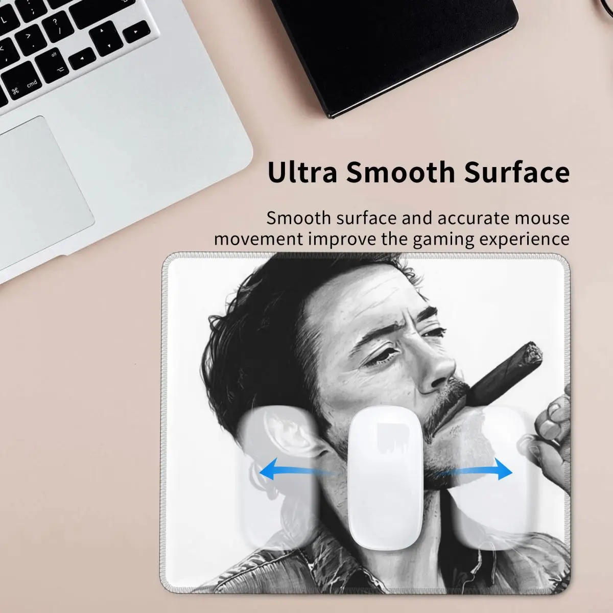 Роберт Дауни молодший Коврик для мыши, компьютерная клавиатура, коврик для мыши, геймерский настольный коврик для ПК, офисные аксессуары, настольные коврики