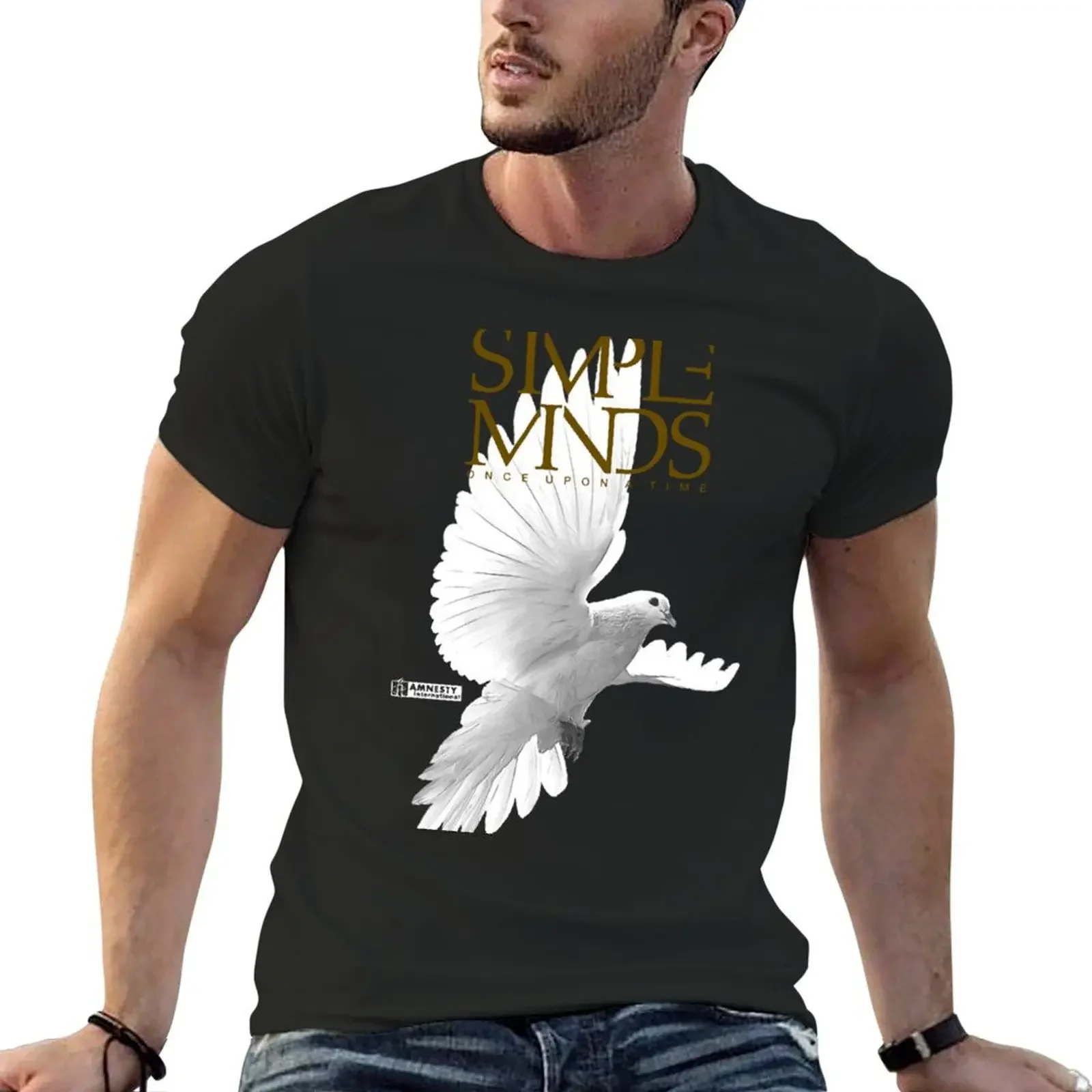 Simple Minds - Once Upon A Time Dove Premium T-Shirt tees customs for a boy mens t shirts top quality