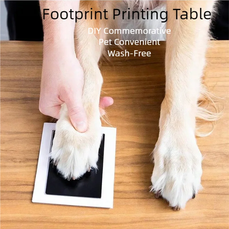 Pet Footprint Printing Pad, Non Washable Feet, Cat and Dog Souvenirs, DIY Production, Pet Album, Claw Print, Rubbing