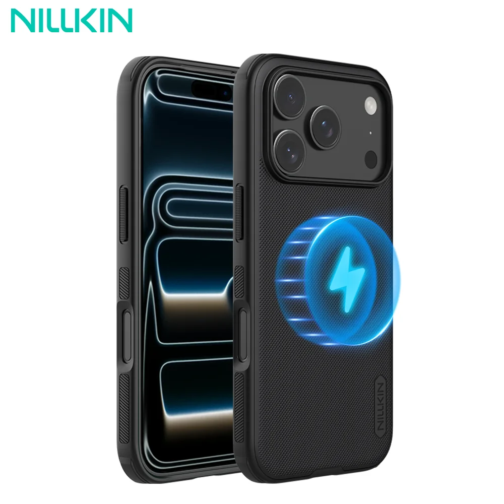 Para iPhone 17 Pro Max MagSafe funda NILLKIN Frosted Shield Pro PC contraportada para iPhone 17 Pro/17 Air para iPhone 17 funda magnética
