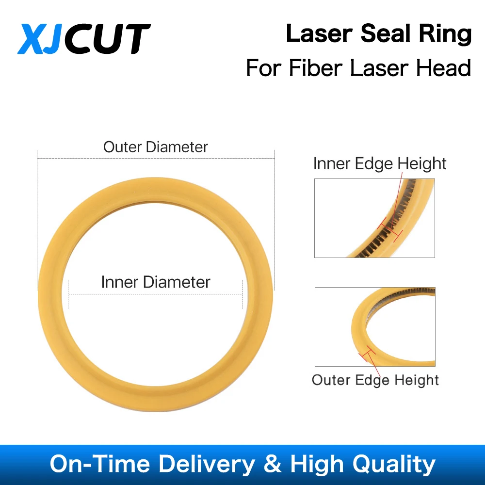 XJCUT wszystkie serie laserowe pierścienie uszczelniające do okien ochronnych do Raytools WSX Ospri Precitec Bodor Acemit głowica do cięcia