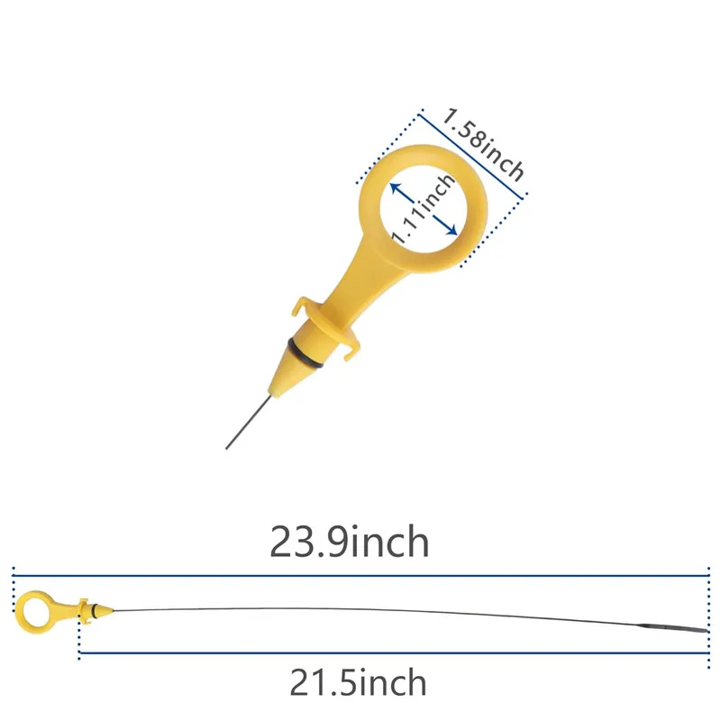1pc 06H115611E 06J115611F Engine Oil Dipstick For Audi A4 A5 Quattro 2009-2017 Q5 2011-2015 Q3 A3 VW 2.0T 06J115611E