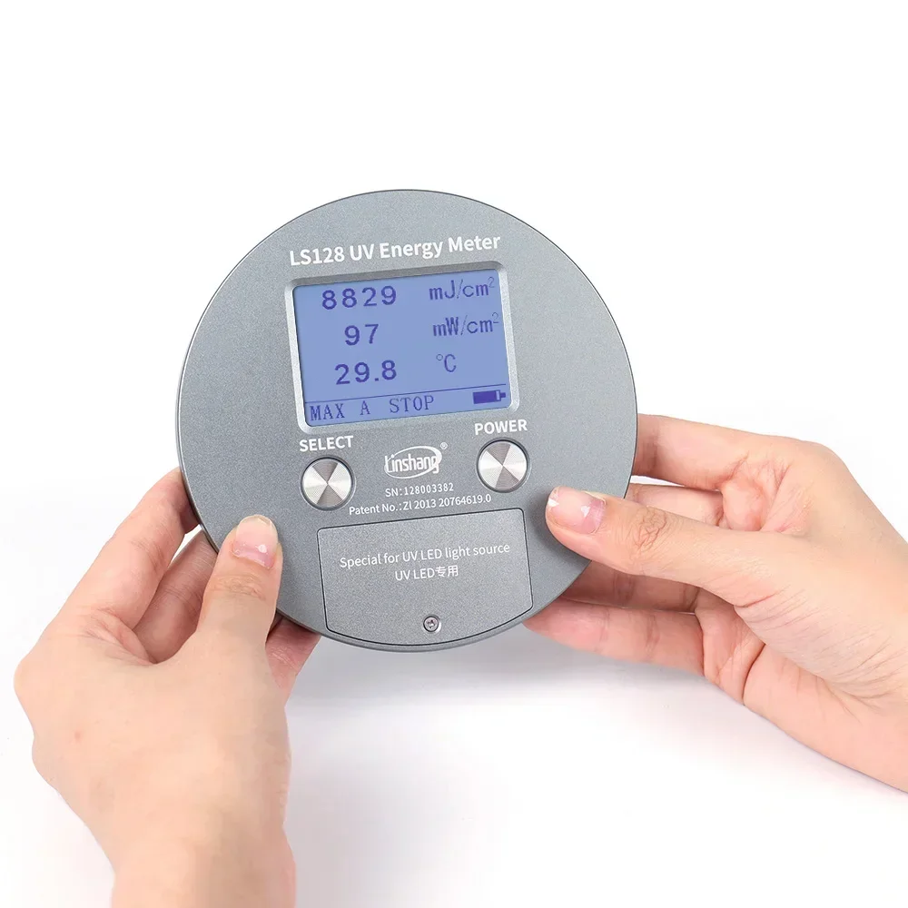 2026 Premium f LS128 UVALED Lamp Intensity Power Meter Digital 340nm to 420nm Light UV Power Puck Radiometer Integrator U