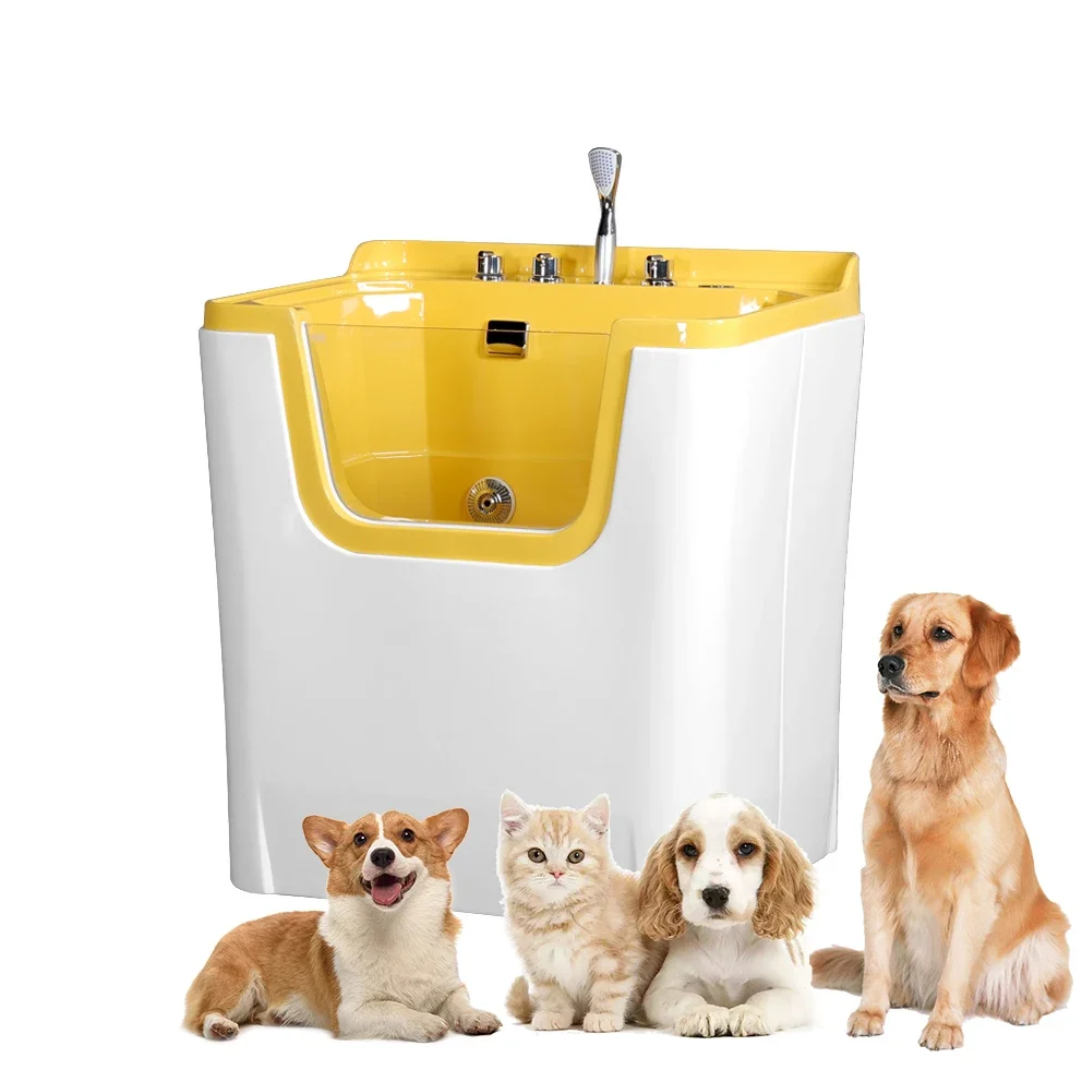 Hot sale pet bubble ozone spa bathtub dog grooming standing shower pool multi-function bathing tub cat electric pet-bathtub