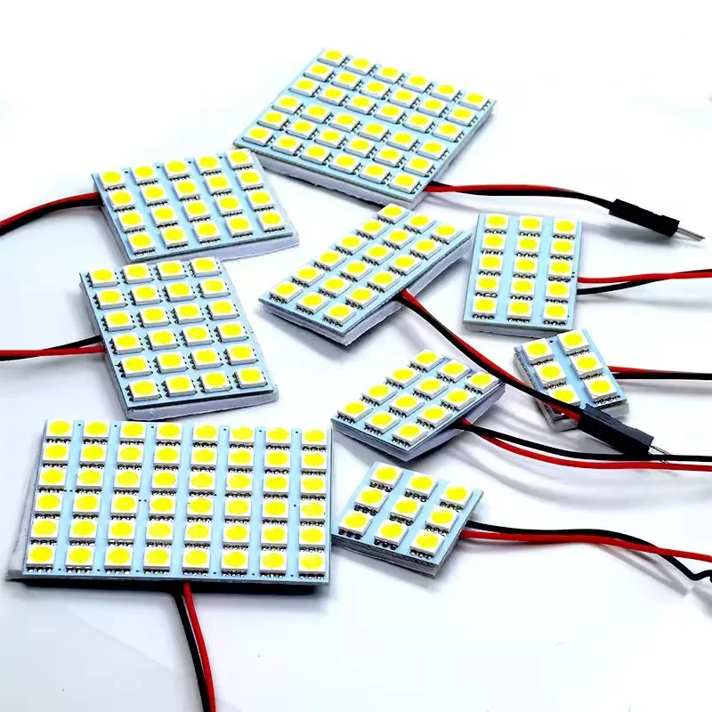 

Светодиодная панель 6/24/30/36 SMD 5050 T10 Ba9s c5w Адаптер Фестон Купол Свет для чтения Аксессуары Автомобильный двигатель