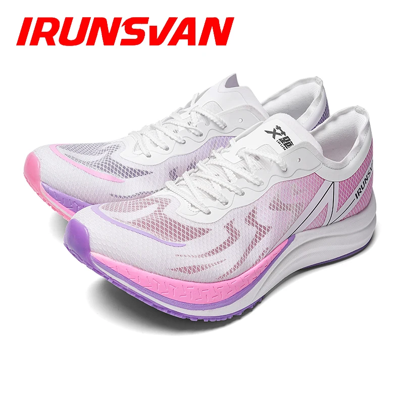 IRUNSVAN FEIDIAN GC1.0 Men\'s and Women\'s 2024 New Professional Marathon Running Shoes Speed Up Breathable Sports Shoes