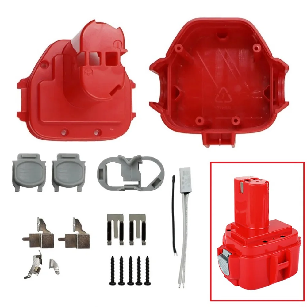 Plastic Case For MAKITA 12V Electric Drill NI-CD NI-MH Battery 1220 PA12 1222 Tools Herramientas Ferramentas Flipper