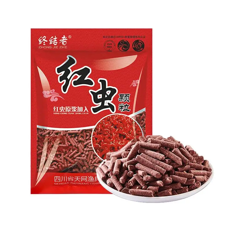 

Worm Fish Bait Additive Concentrated Fishing Attractant Red Worm Particles Attractive Natural Attractants For Anglers Fishing