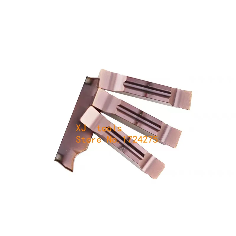 10PCS KAVTE MGGN150 MGGN200 MGGN250 MGGN300 MGGN400 MGGN500 R L JM Carbide Inserts Slot Grooving Blade CNC Lathe Cutter Tool