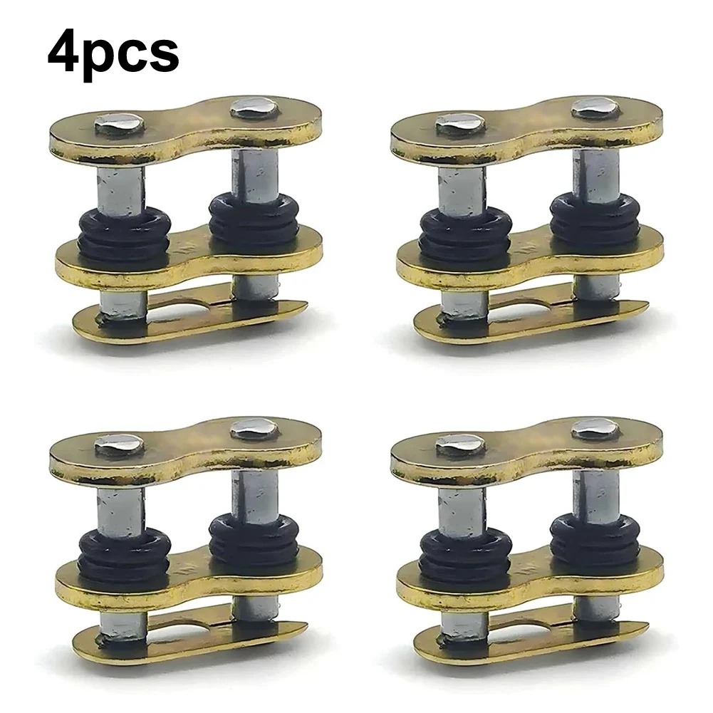Chain Master Links Set Of 4 With ORing Seal For 428 520 525 530 Chains Suitable For Motorcycle Chain Repair And Maintenance