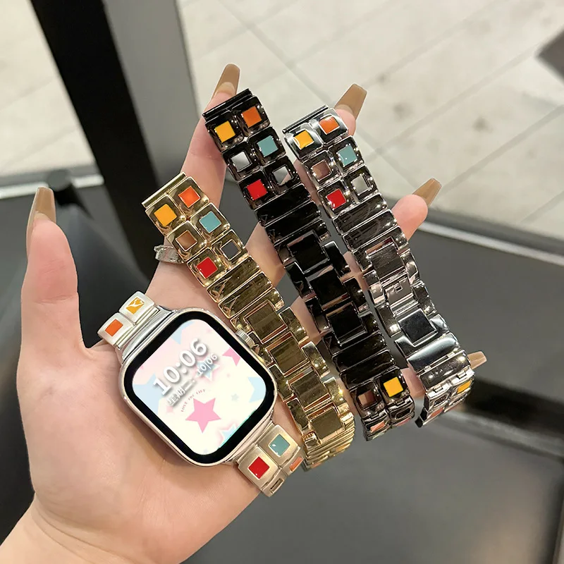 Metal Strap For Redmi watch 4 Watchband for Redmi watch4/3/2/1 Stainless steel Correa Bracelet Woman Man Wristband Sport Band