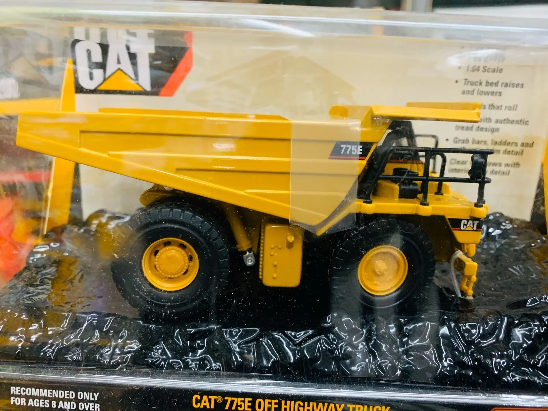 Norscot Caterpillar Cat 775E Off Highway Caminhão 1/64 Escala DieCast 55301 Nova Caixa