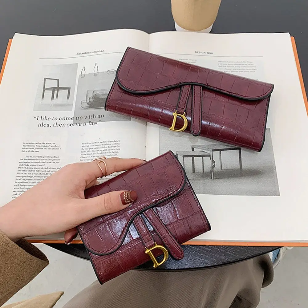 Wallets Fashion Luxury Brand Leather Hasp Purse Women Ladies Coin Card Bag for Female Purse Money Clip Wallet Card Holder