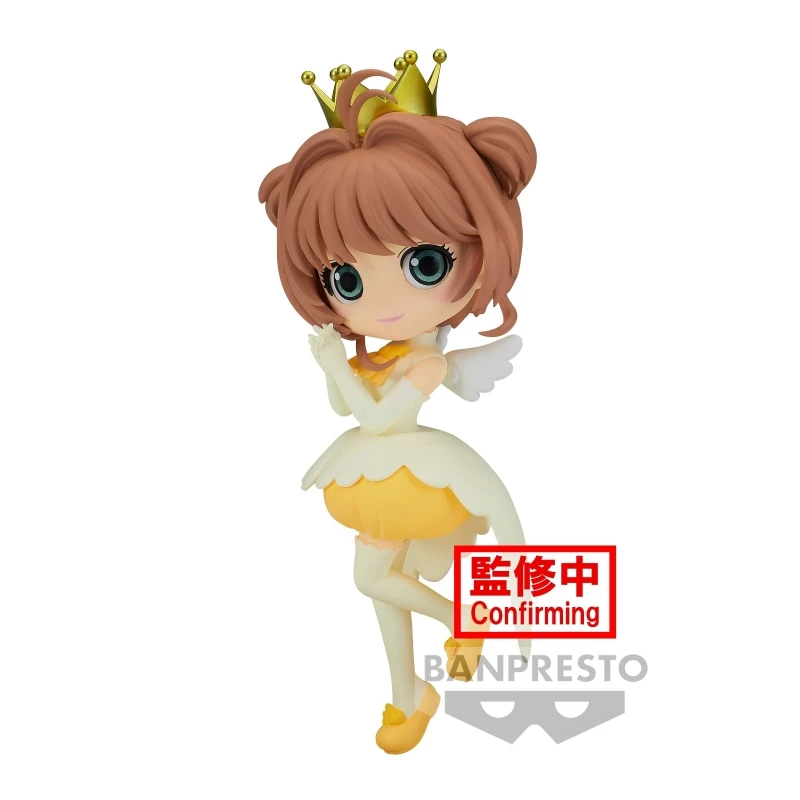 Bandai Original Q posket Kinomoto Sakura vol.2 Action Figure Cardcaptor Sakura Anime Toys For Kids Gift Collectible Model