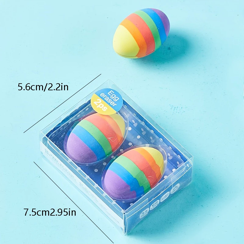 Colorful  Rubber Erasers - Fun, Vibrant, and Effective Writing Tools for Students and Office - Back to School Essentials