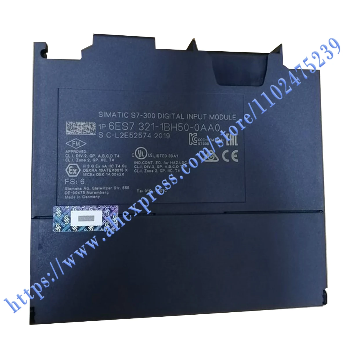 

6ES7321-1BH50-0AA0 6ES73211BH500AA0 S7-300 module Brand new original, One Year Warranty，Take photos on site