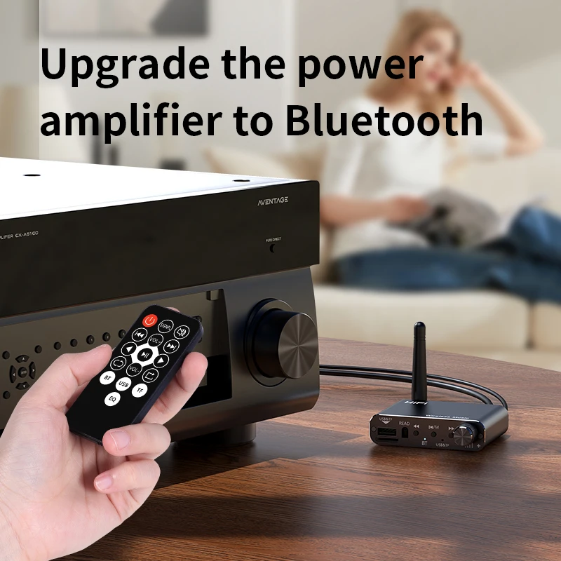 2 IN 1 Bluetooth 5.4 Audio Transmitter Receiver 3.5MM AUX RCA USB U-Disk HIFI Stereo Music Wireless Adapter DSP Decoding - view 5