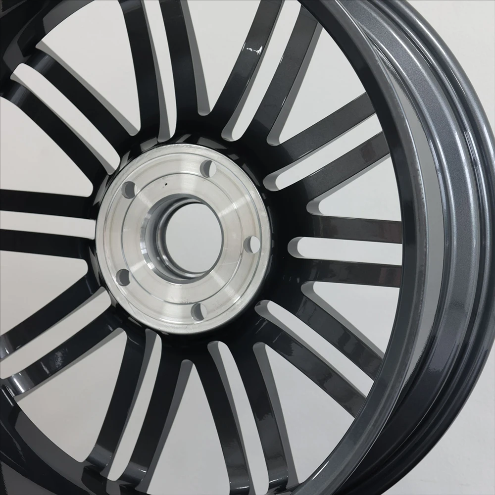 Wholesales  18 19 20 21 22  Inch Car Wheels Customized Brushed Gray Aluminum Forged Alloy Car Rim