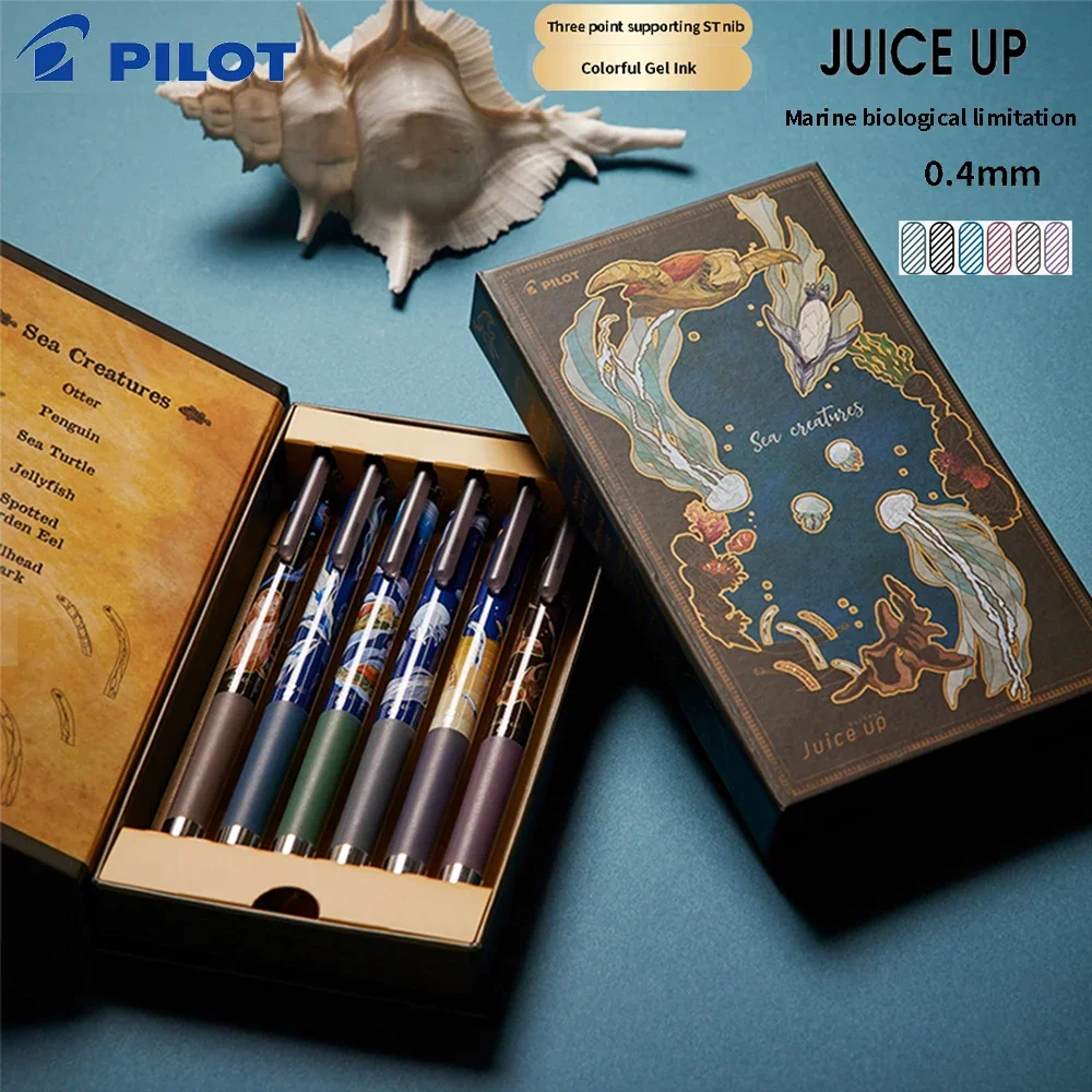 

PILOT Gel Pen Set JUICE UP Juice Limit 0.4mm Student Learning School Supplies Office Accessories Japanese Stationery Cute