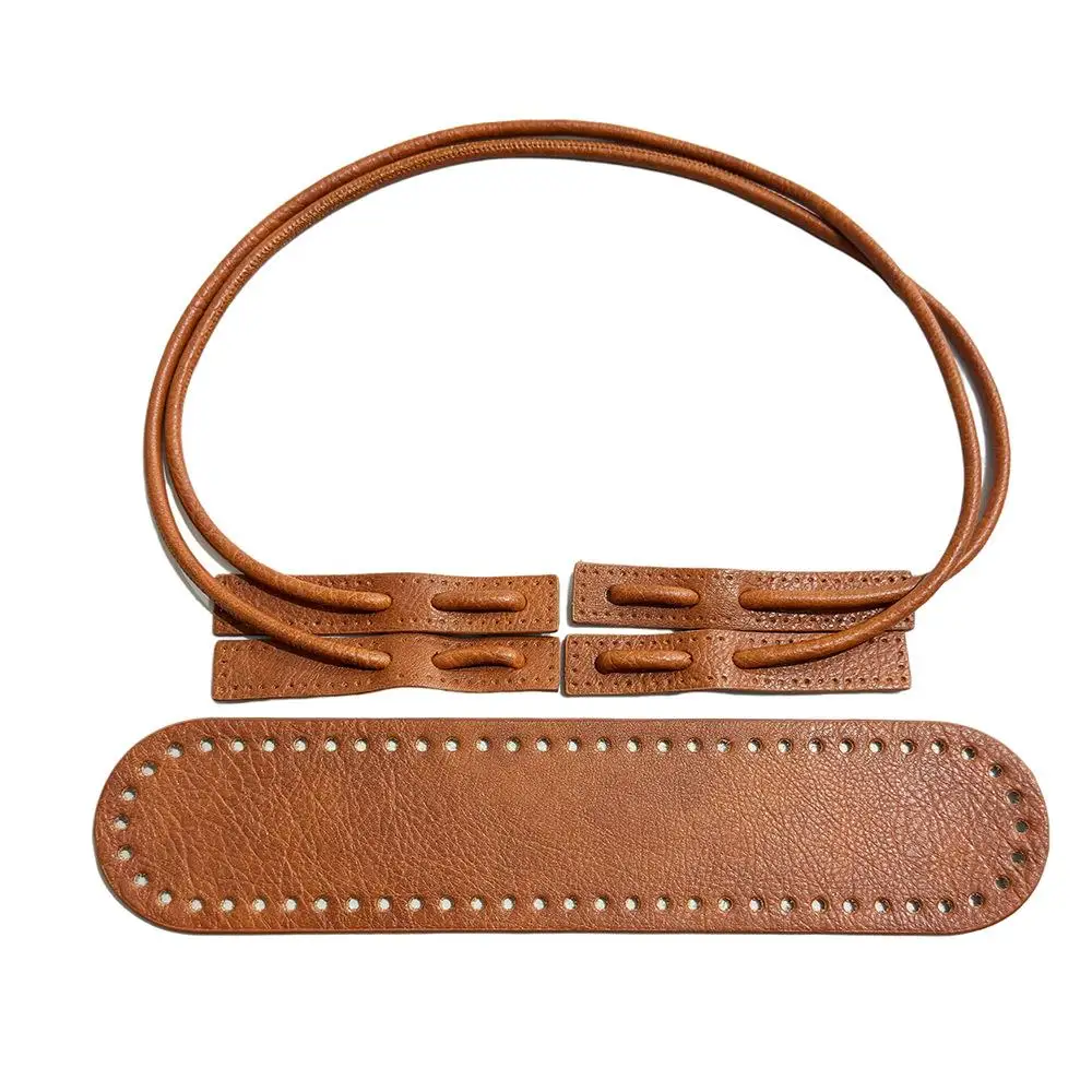 

High Quality Handbag Bag Belts Bottoms DIY Knitting Bags Handle 1 Set Handmade Bag Bottom and Handles Shoulder Bag Straps