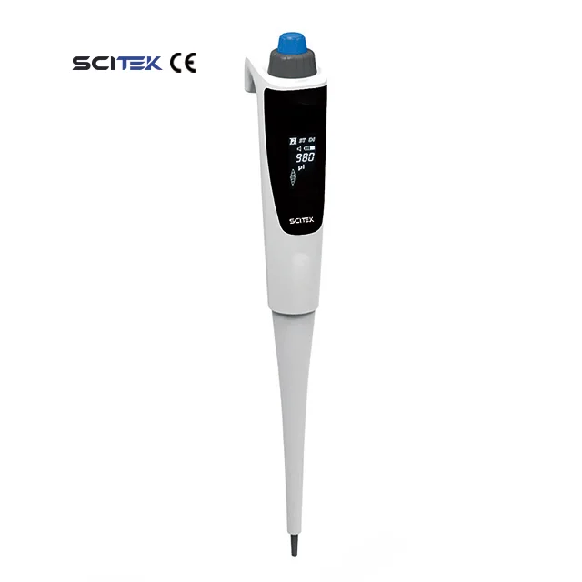 SCITEK Electronic Pipette Eight-channel Used in Laboratories Hospitals Research Institutions