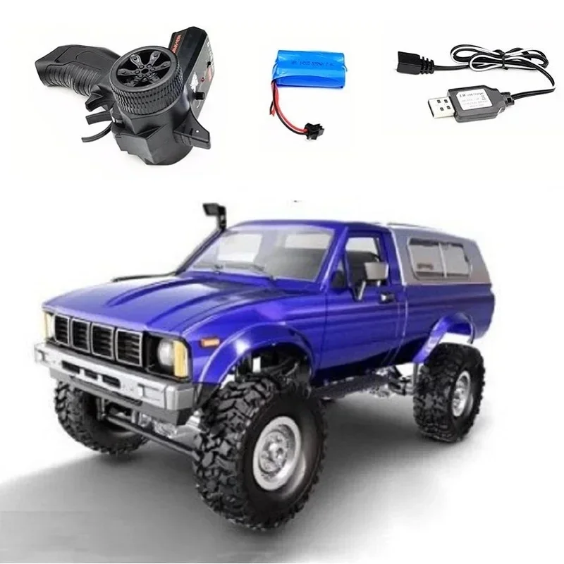 

WPL Pickup C24 Full Size 1:16 2.4G 4WD Rock Climbing Truck Kids Toys Remote Control Model Modified Toy Car