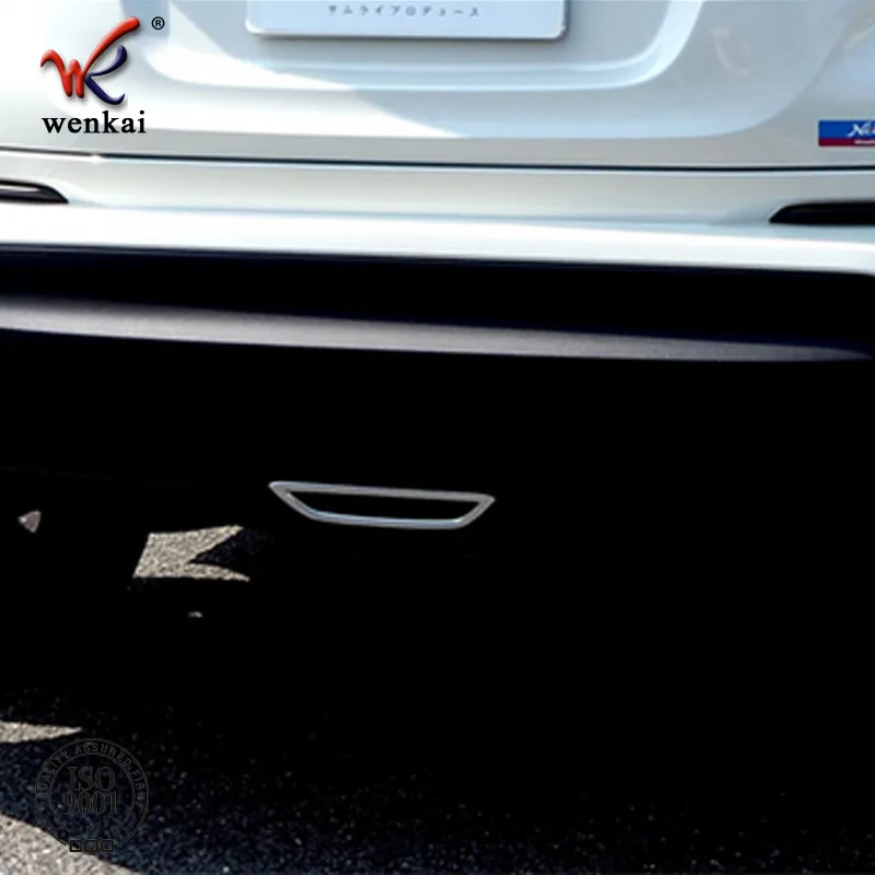 

For Toyota CHR C-HR 2016 - 2020 carbon fiber Rear Fog Light Trim Brake Light bumper Decoration Cover Trim 1pcs