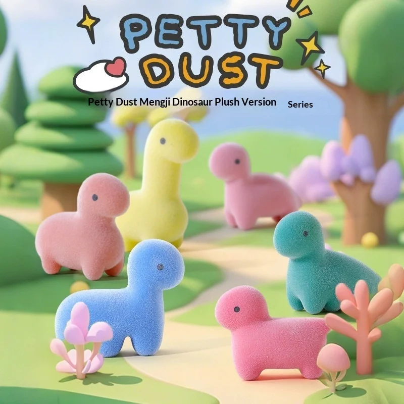 

Original In-Stock Pettydust Korean Little Dinosaur Cute Series Doll Blind Box Mini Blind Bag Collectible Ornament Toys Gifts