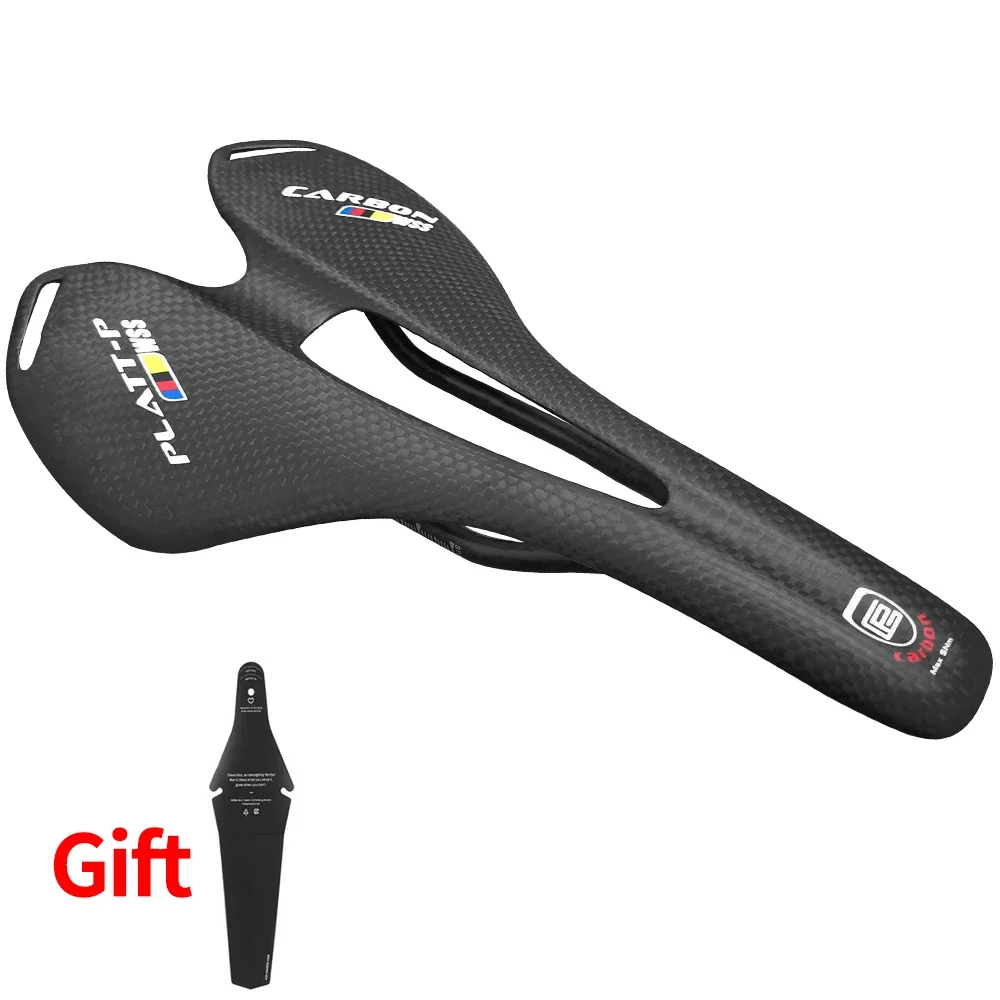 AliExpress PLATT-P 3K Matte Colorful Full Carbon Fiber Road Bike Saddle Seat, Lightweight Cycling Parts, MTB Bike