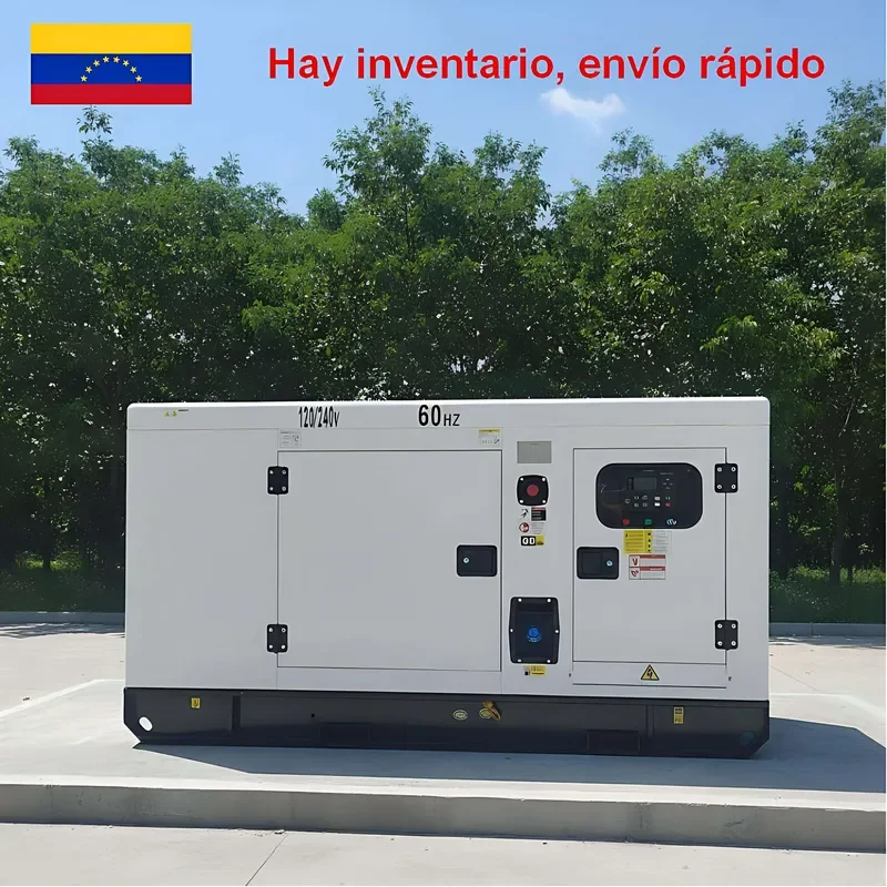 Power Industrial 20kw Three Phase Generator 20kVA Silent Type Heavy 50Hz 220V/380V 25KW 20KVA for Venezuela
