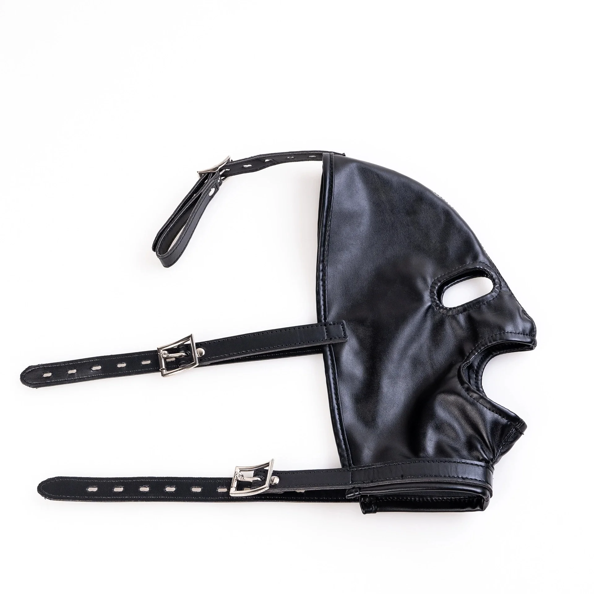 4 ألوان للجنسين الوثن كامل الوجه قناع جلدي القياسية سلس عبودية هود ل تأثيري قبعة الحفلات الألعاب التكتيكية قبعة بالاكلافا #2