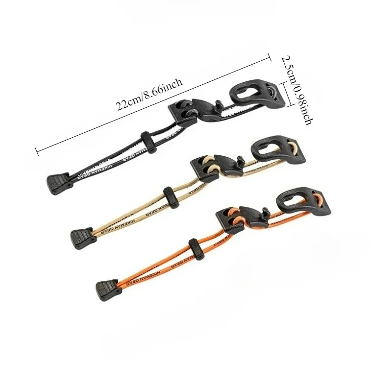 1Pc Outdoor Climbing Ice Axe Quick Release Clip Bag Accessory for Bundling and Fixing Equipment