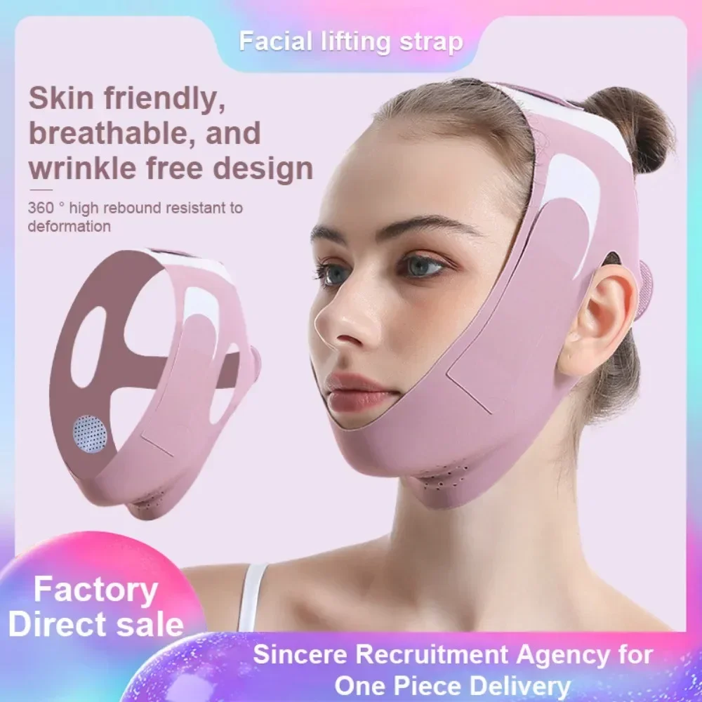 Face Slimming Bandage V Line Face Shaper Facial Chin Cheek Lifting Belt Graphene Anti Wrinkle Face Lift Up Strap Skin Care Tools