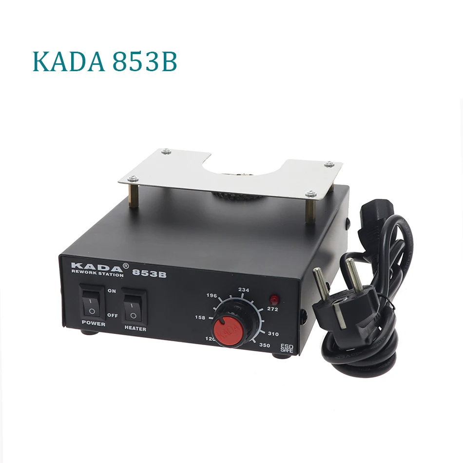 KADA 853B Hot Air Pre-heating Station Cold and Hot Air Selection Can Preheat and Cool the Chip Processing BGA and Other Chip IC