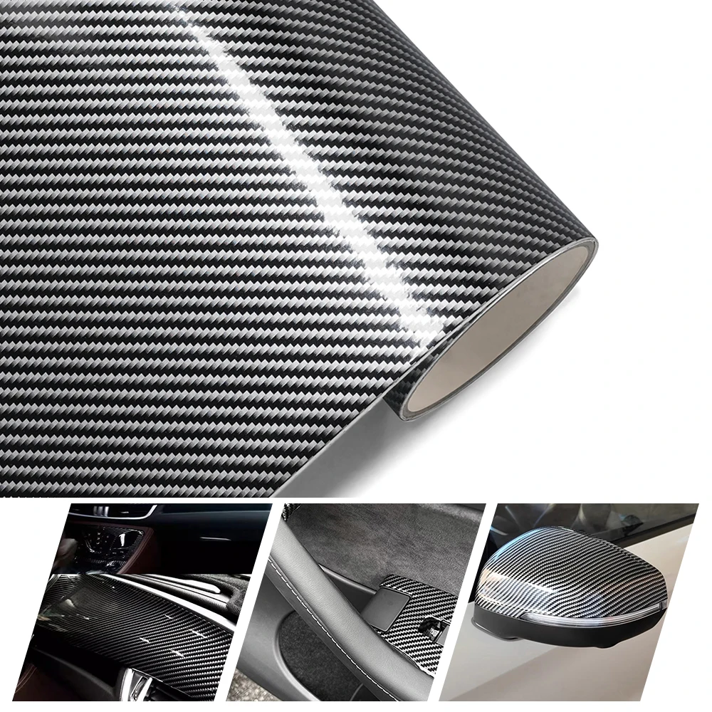 

Премиальная 2D черная, серебристая, глянцевая виниловая пленка из углеродного волокна, автомобильная пленка, фольга с выпуска воздуха, наклейка «сделай сам», автостайлинг, наклейка, аксессуары