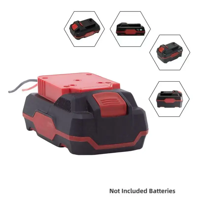 Electric Wheel Adapter for Parkside x20v Battery w/fuse Holder And Switch Terminal Block 14AWG Wire For Remote Control Car Toy