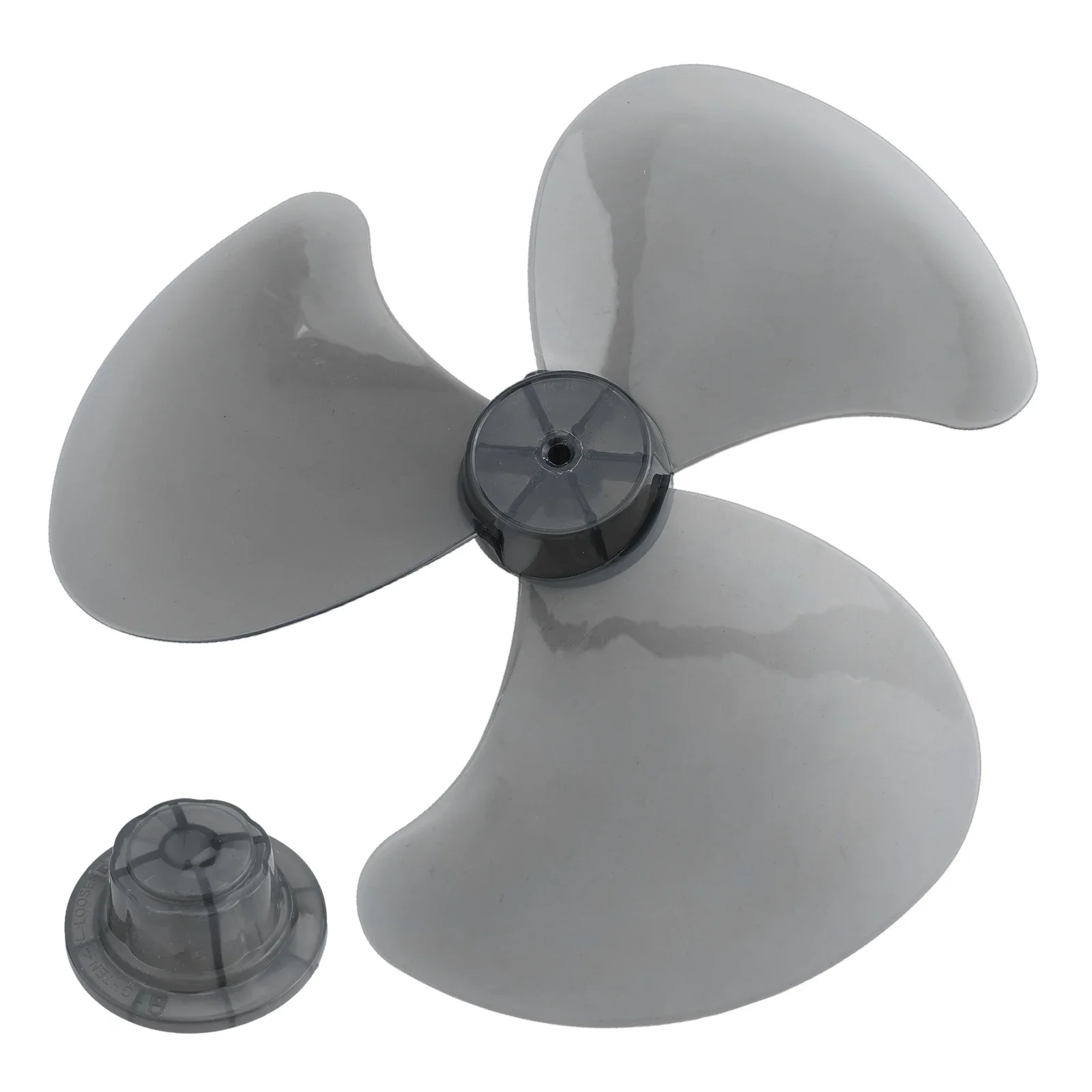 16 Inch Household Plastic Fan Blade Three Leaves With Nut Cover For Pedestal Replacment Accessories For 16-inch Standing Fan