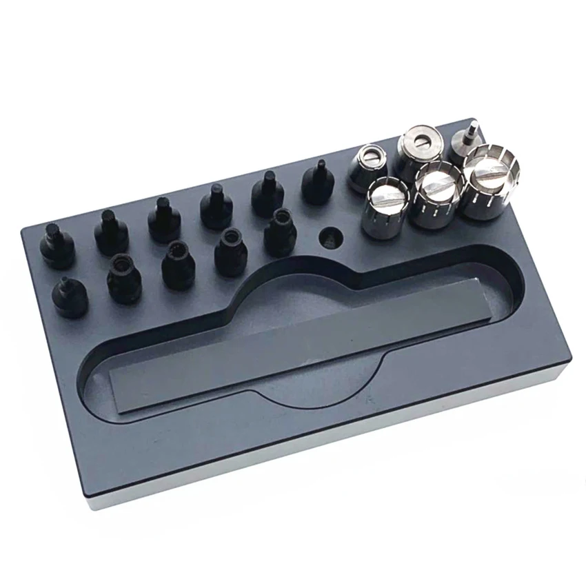 Watch Tool Was Made for Removing and Installing Chronograph Pushers with 18 Interchangeable Keys