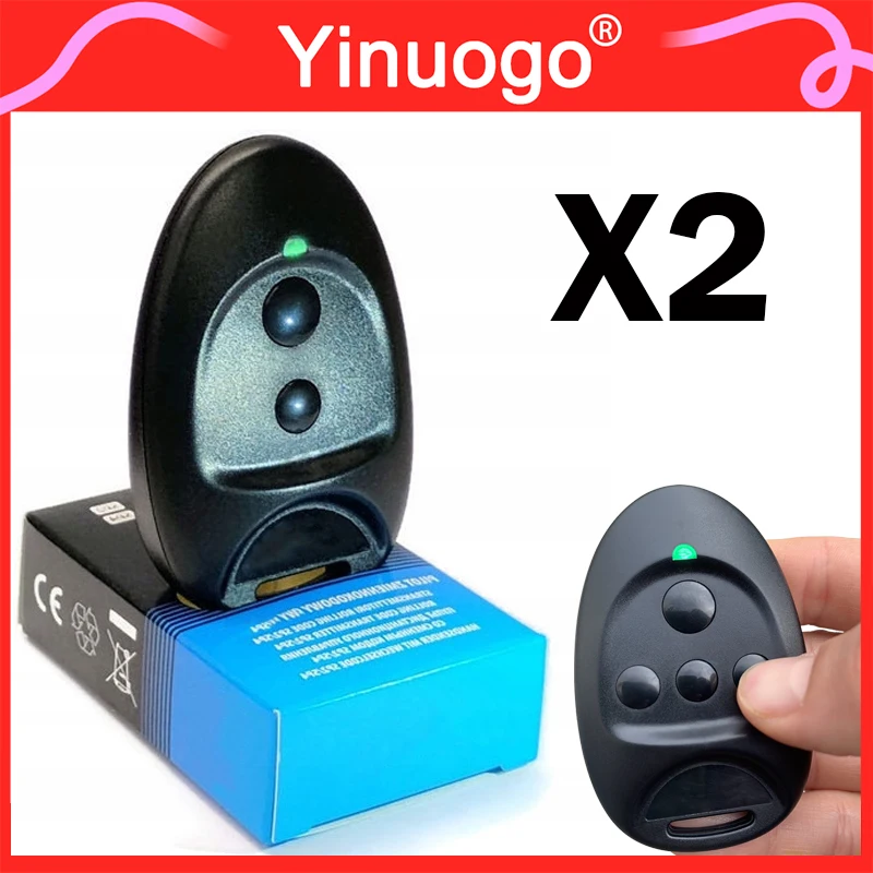 SPACE SP2 télécommande 433.92MHz Code roulant SPACE SP4 SP2 porte télécommande vert lumière LED émetteur portatif