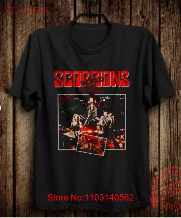 Scorpions shirt Cotton Music Unisex S-2345XL Shirt